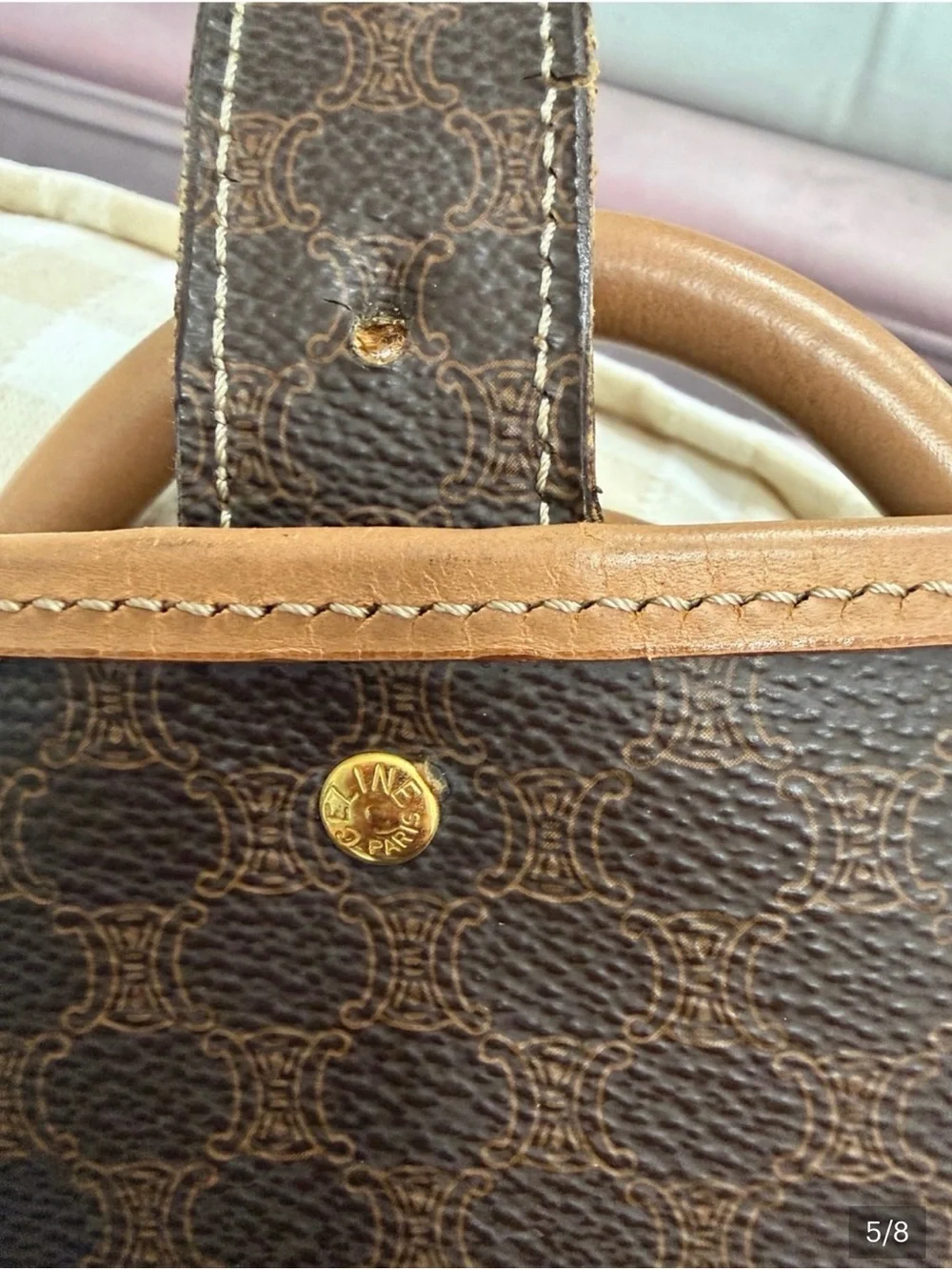 Celine Macadam Weekender Bag Travel Bag